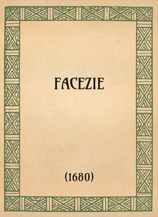 Facezie (1680) - OpeRus La letteratura russa attraverso le opere